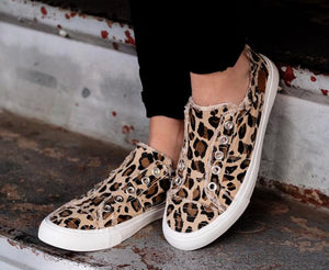 Leopard Slip on Sneaker