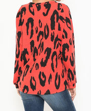 Load image into Gallery viewer, Soft Animal Print Sweater