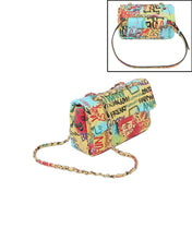 Load image into Gallery viewer, Fashion Design Quilted Messenger Bag