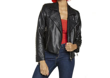 Load image into Gallery viewer, Studded Leatherette Jacket