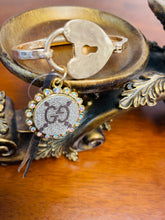 Load image into Gallery viewer, Heart Up-cycled Bracelet with Clasp