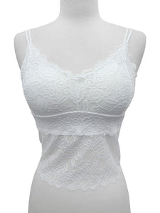 Extended Lace Bra w/ Removable Pads
