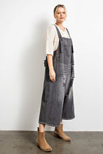 Load image into Gallery viewer, SANFORIZED WASHED DENIM OVERALLS