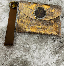 Load image into Gallery viewer, Hair on Hyde Upcycled Wristlet