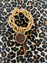 Load image into Gallery viewer, Gold Chain Link Upcycled Bracelet