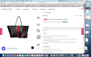 City Chic Neoprene Bag