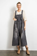 Load image into Gallery viewer, SANFORIZED WASHED DENIM OVERALLS