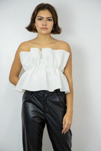 Load image into Gallery viewer, Ruffle Gathered Strapless Tube Top