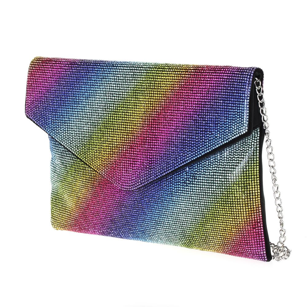 MULTI RAINBOW CLUTCH