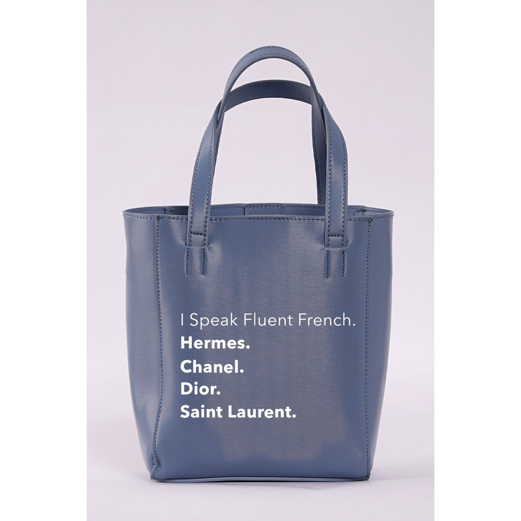 BECKY BUCKET BAG - Fluent French (Denim Blue)