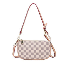 Load image into Gallery viewer, Ivy Checker Crossbody Shoulder Handbag Purse