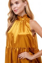 Load image into Gallery viewer, Metallic Woven Dress