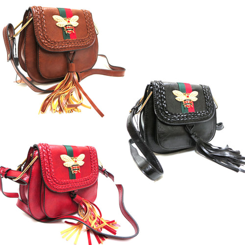 Butterfly Crossbody with Tassel