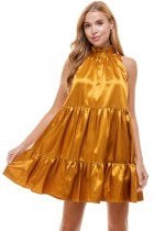 Load image into Gallery viewer, Metallic Woven Dress