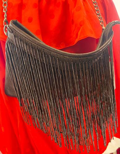 Midnight Crossbody Clutch Bag