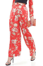 Load image into Gallery viewer, Red/Multi Print Pant