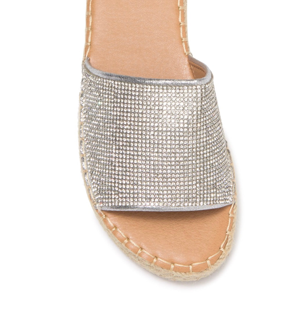 Bedazzled Sparkled Slide in Flip Flops