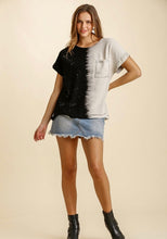 Load image into Gallery viewer, Color Block Linen Top