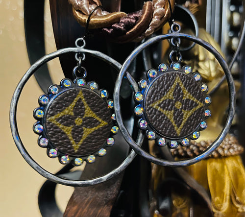 Circle with Class Earrings