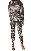 Load image into Gallery viewer, Camo Print Scuba Knit Jacket