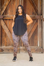 Load image into Gallery viewer, Vintage Leopard Basic Legging