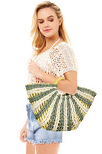 Load image into Gallery viewer, Multi Color Straw Bag