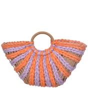 Load image into Gallery viewer, Multi Color Straw Bag