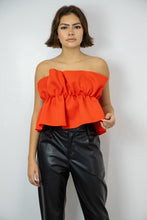 Load image into Gallery viewer, Ruffle Gathered Strapless Tube Top