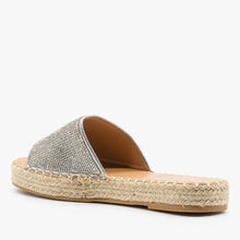Load image into Gallery viewer, Bedazzled Sparkled Slide in Flip Flops