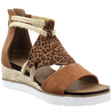 Load image into Gallery viewer, Browning Cheetah Wedge Sandle