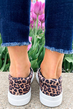 Load image into Gallery viewer, Slip On Sneakers- Oat Cheetah