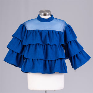 Tier Ruffle Top