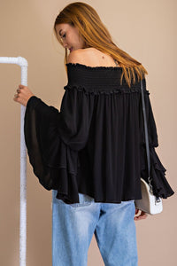 SUNNY STORY OFF THE SHOULDER TOP