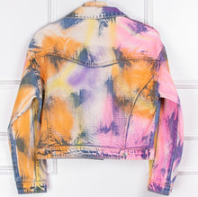 Load image into Gallery viewer, Tie Dye Print Denim Jacket