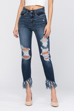 Load image into Gallery viewer, DESTROY ANKLE FRINGE SKINNY