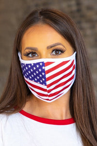 American Flag Face Mask