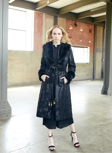 Black Mid-Night Coat