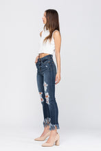 Load image into Gallery viewer, DESTROY ANKLE FRINGE SKINNY