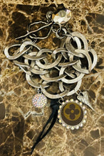 Load image into Gallery viewer, Gun Metal Chained Bracelet
