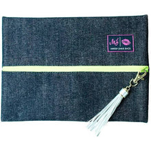 Load image into Gallery viewer, MJ Denim Neon Green