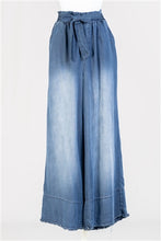 Load image into Gallery viewer, Flowy Denim Pant