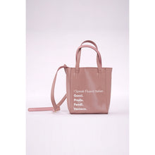 Load image into Gallery viewer, BECKY BUCKET BAG - Fluent Italian (Rose Nude)