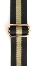 Load image into Gallery viewer, Metallic Stripe Adjustable Bag Straps