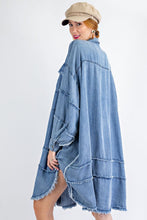 Load image into Gallery viewer, DENIM BUTTON DOWN DRESS