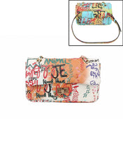 Load image into Gallery viewer, Fashion Design Quilted Messenger Bag