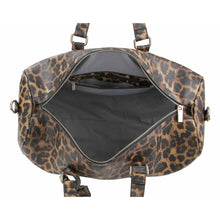 Load image into Gallery viewer, Leopard Over Sized Travel Duffle Bag with Small Bag Inside