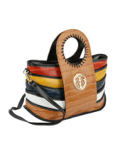 Load image into Gallery viewer, Multi Python Alligator Handbag