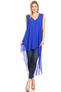 Chiffon Hilo Top