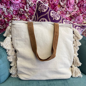 Goldie Canvas Tote