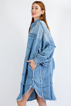Load image into Gallery viewer, DENIM BUTTON DOWN DRESS